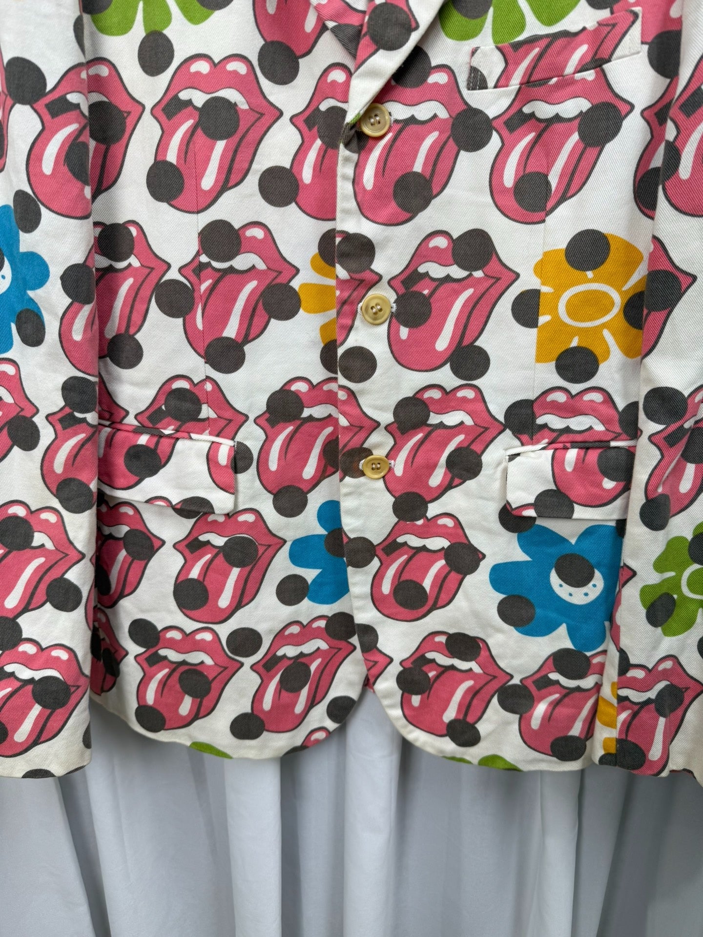 Comme des Garçons Rolling Stones Pop Art Blazer