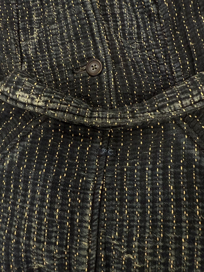 Porter Classic Indigo Corduroy Jacket Coat
