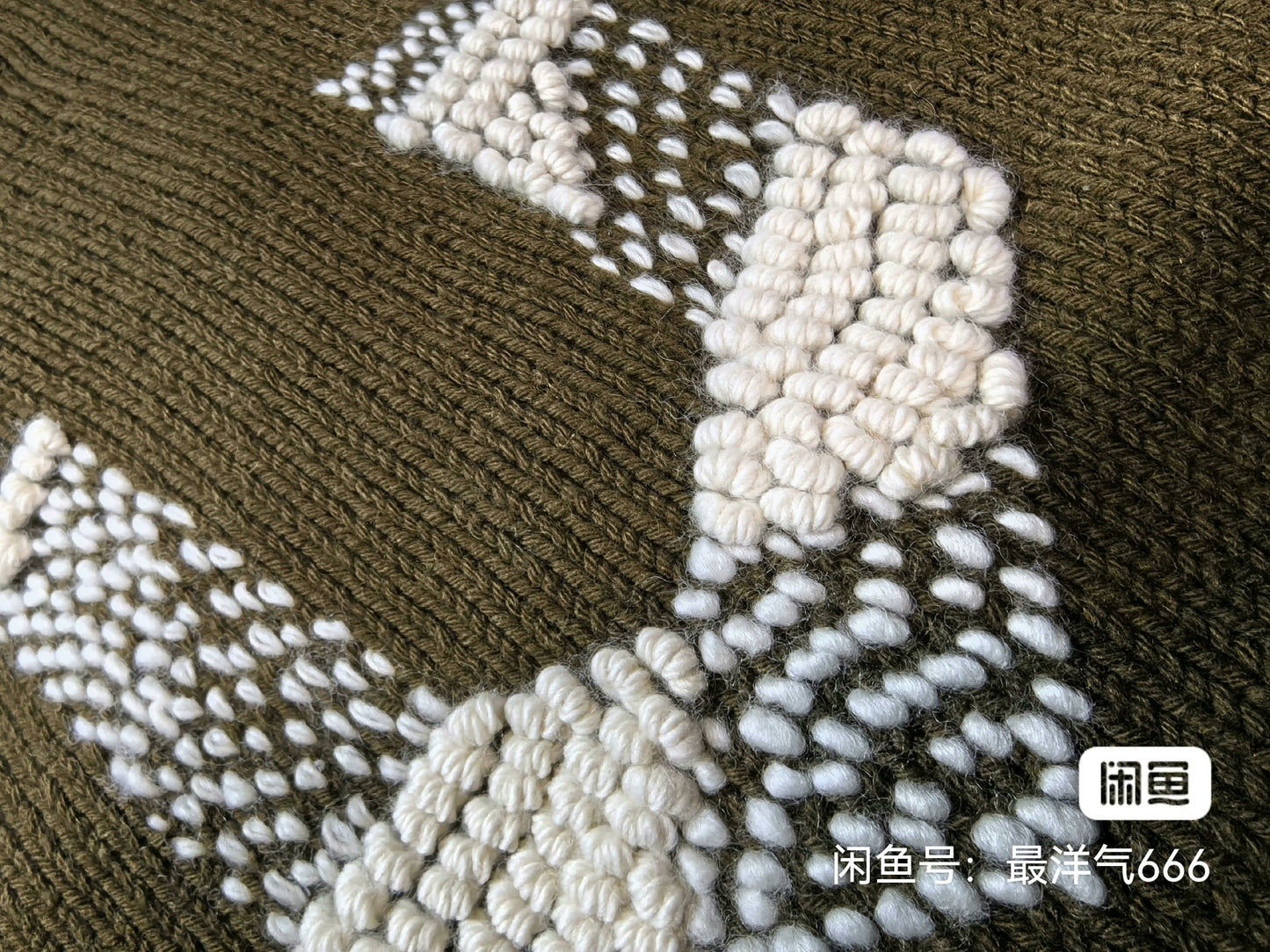 visvim cowichan knit cardigan with embroidery