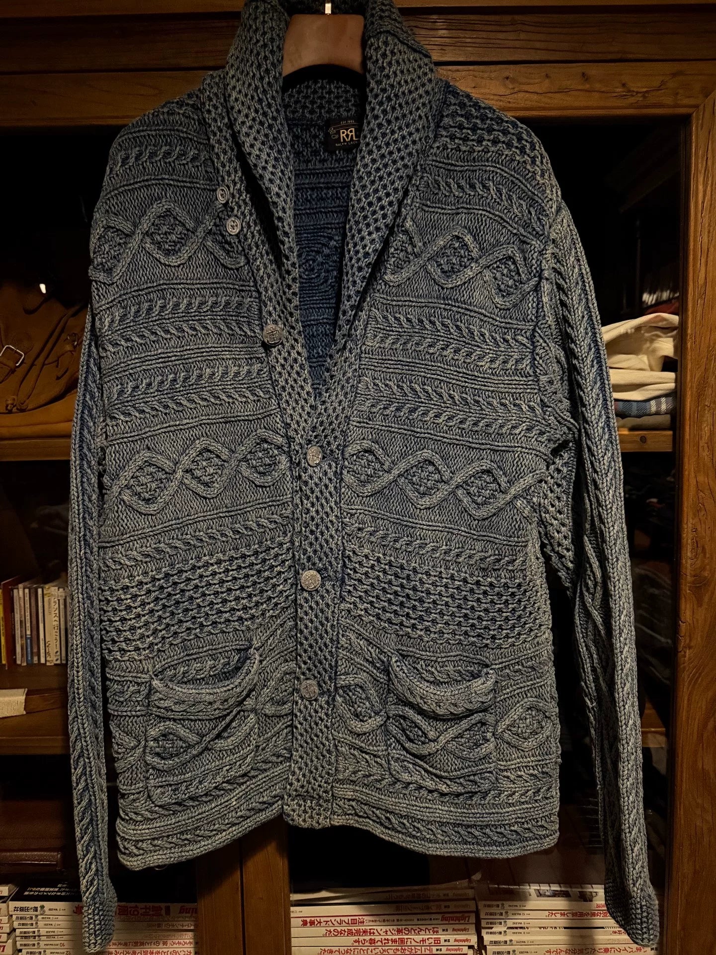 RRL Vintage Knit Cardigan