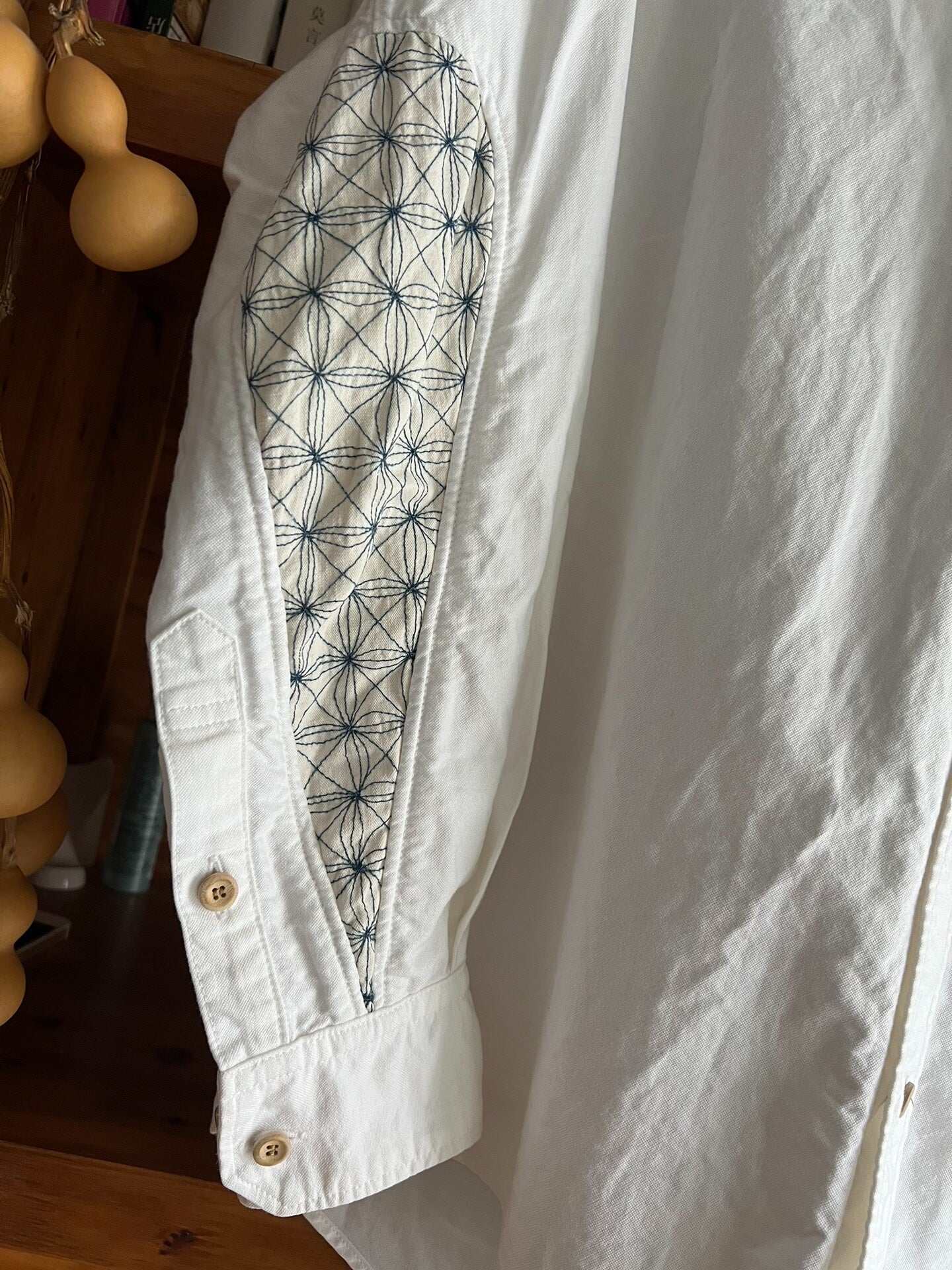 limited edition white shirt with embroidery