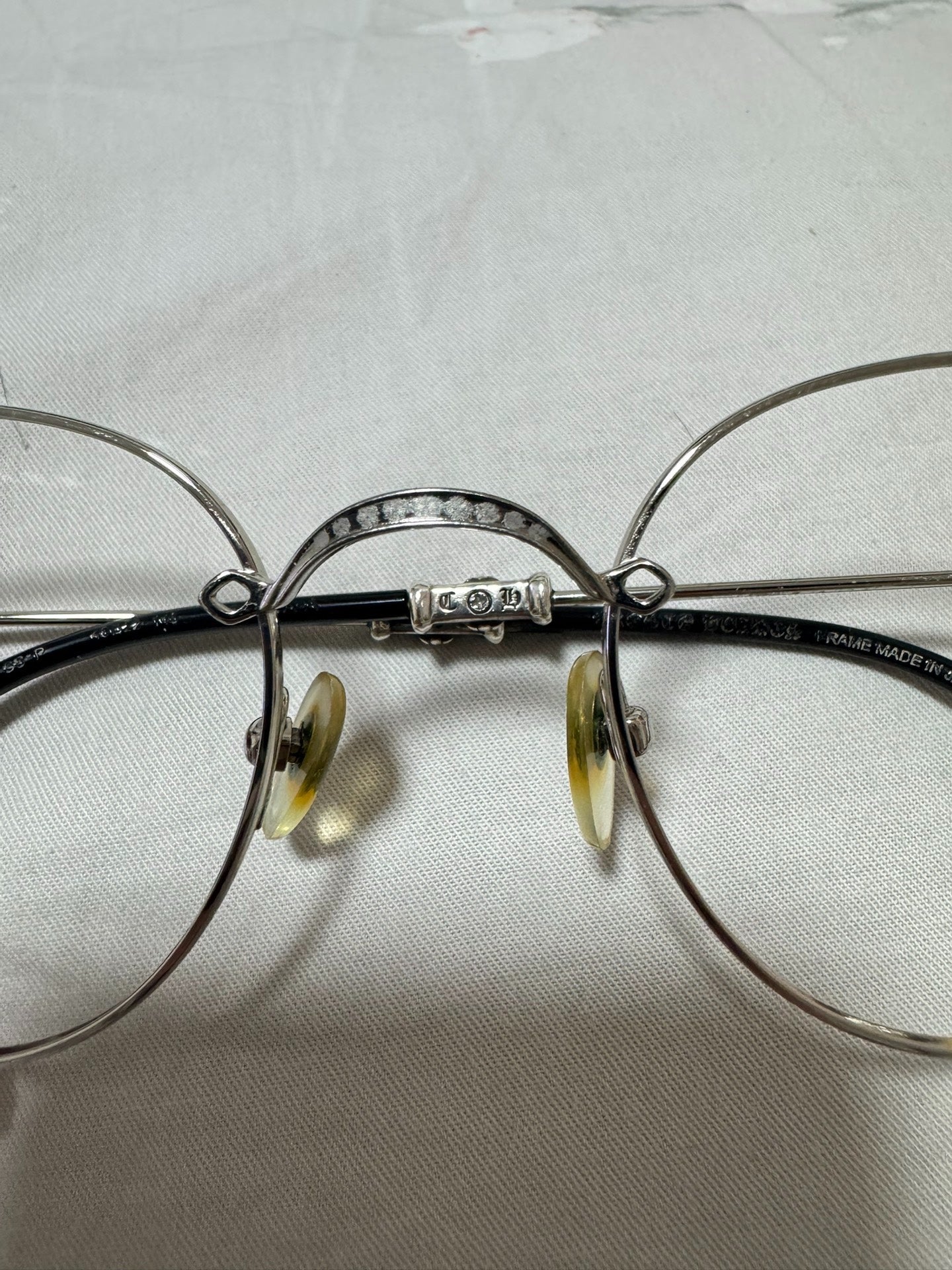 Chrome Hearts Bubba-A Round Frame Eyeglasses