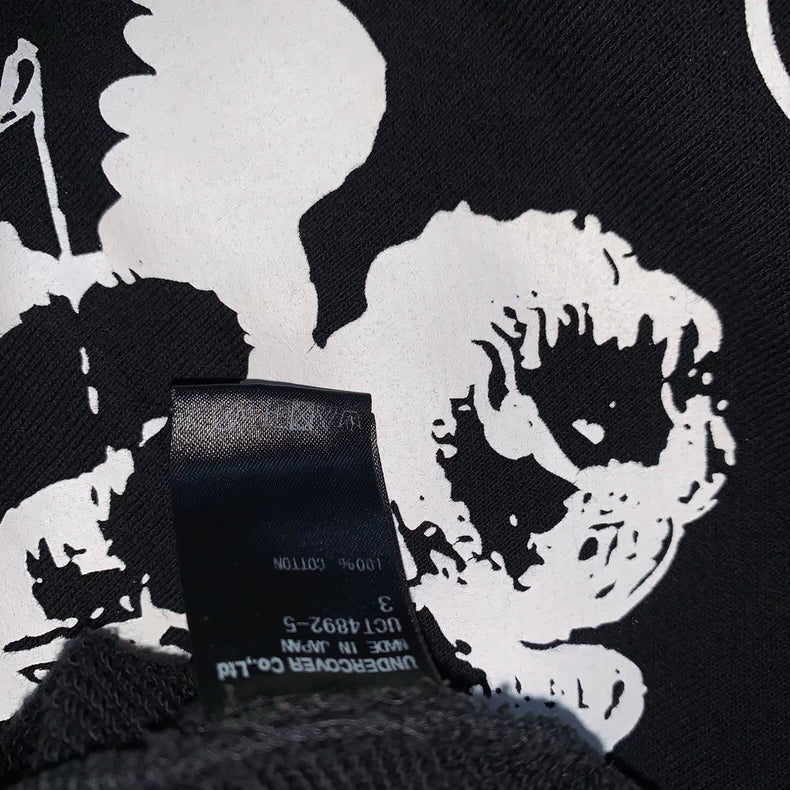 Undercover Angel Print Sweatshirt Pullover
