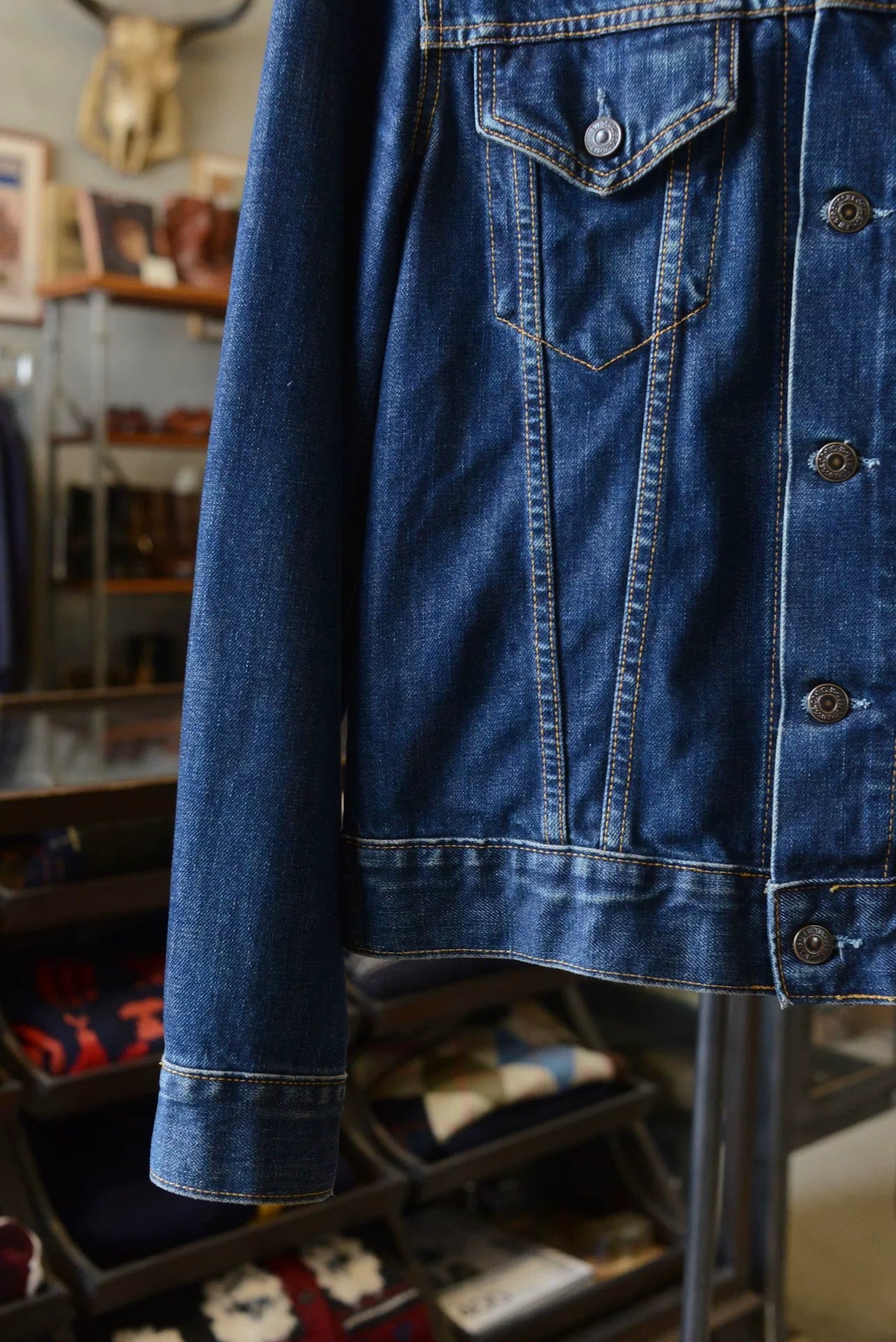 1990s Levis Type3 Denim Jacket Italy M