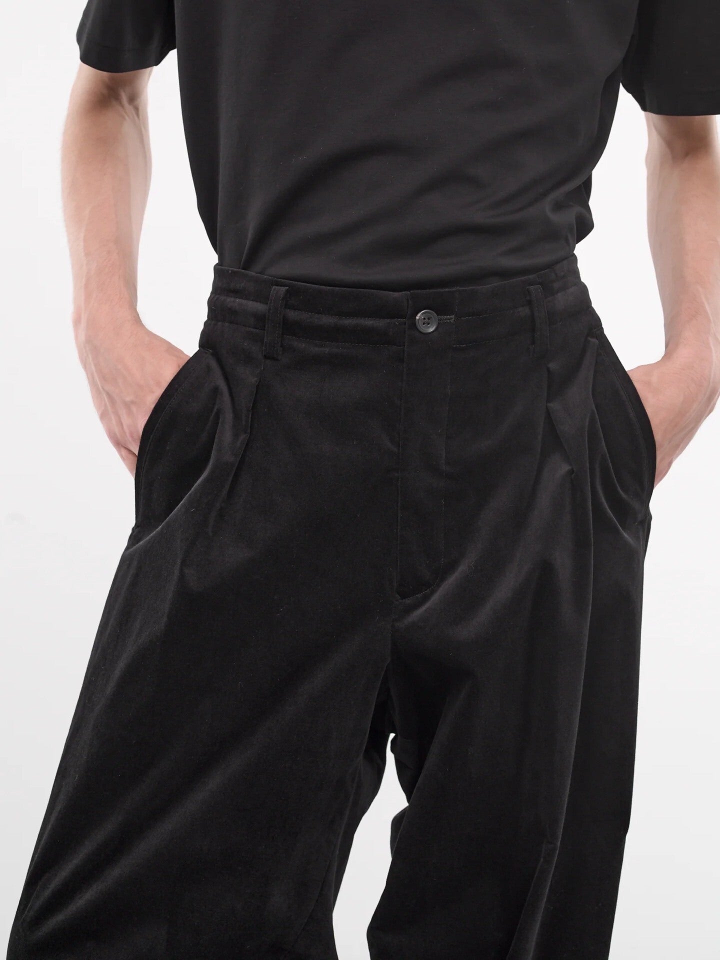 Yohji Yamamoto Velvet Trousers