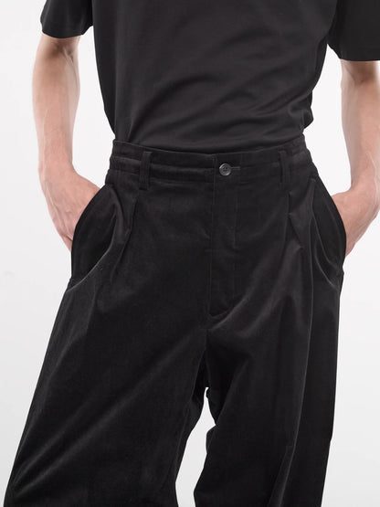 Yohji Yamamoto Velvet Trousers