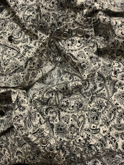 Saint Laurent Paisley Long-Sleeve Shirt