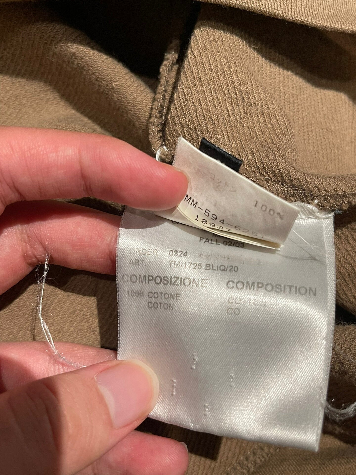 carol christian poell experimental hoodie