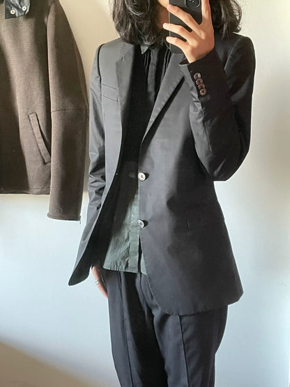 Alexander McQueen F/W08 Tailored Black Suit