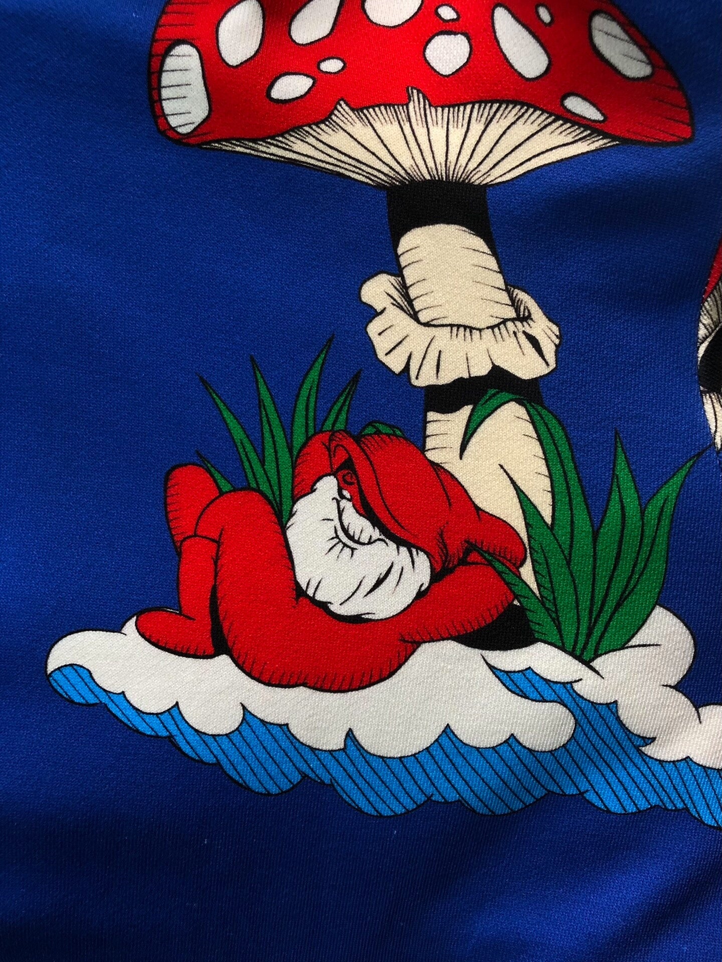 colorful hooded sweatshirt by Walter Van Beirendonck