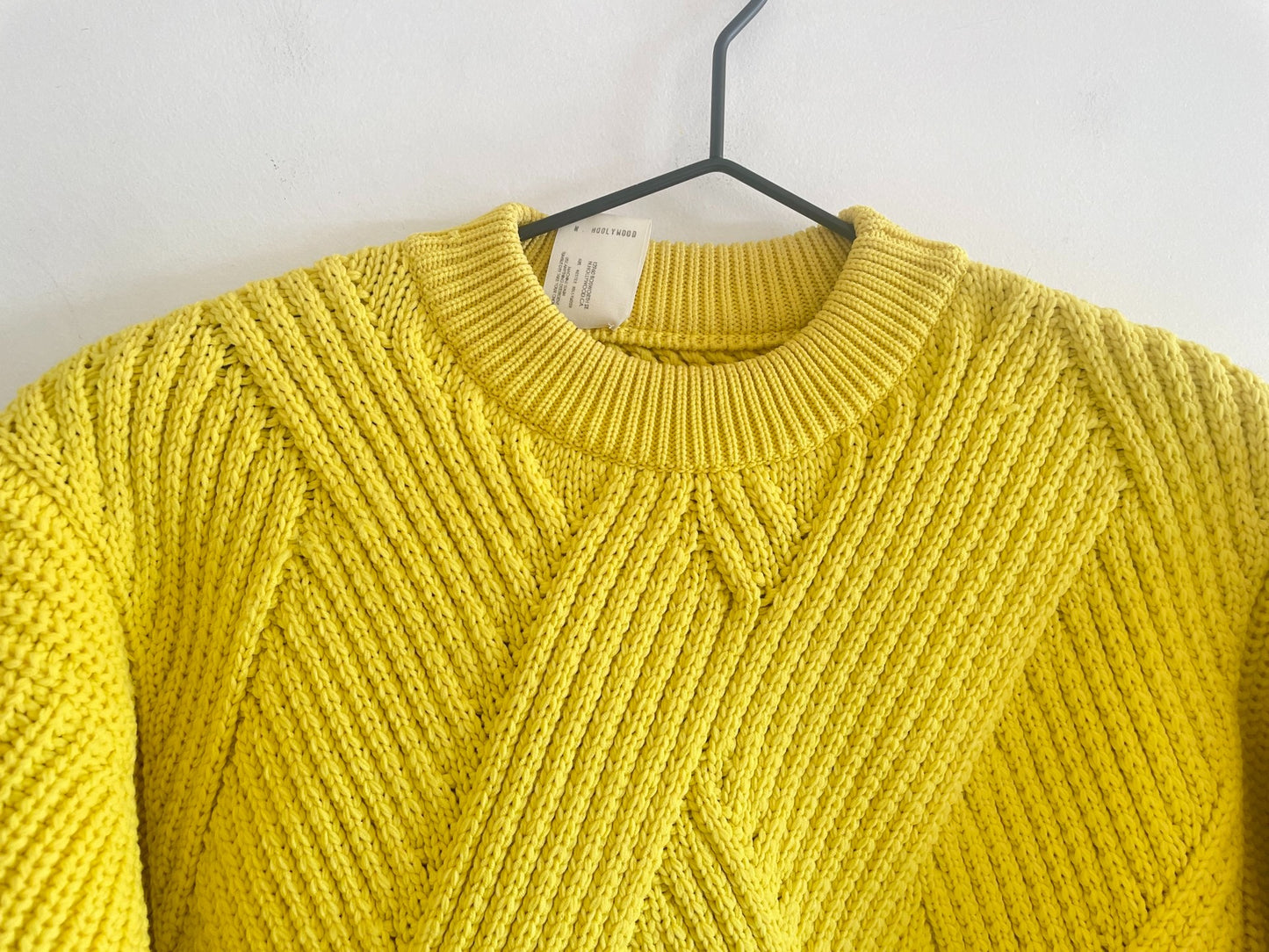 N.HOOLYWOOD Solid Crewneck Knit Sweater