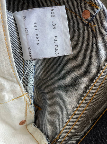 Levi's LVC 501 1955 Raw Denim Jeans