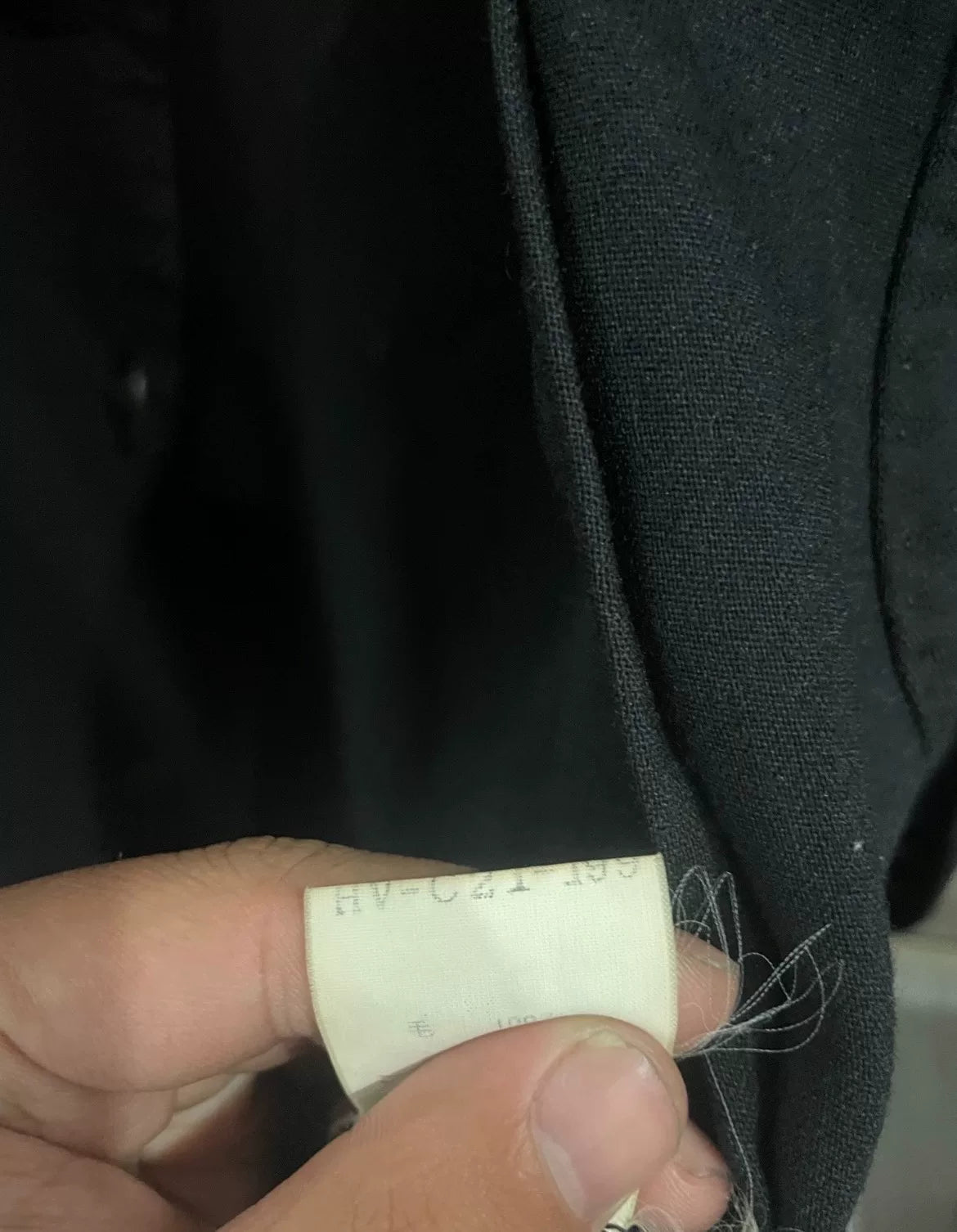 Yohji Yamamoto 94AW Scarf Collar Coat