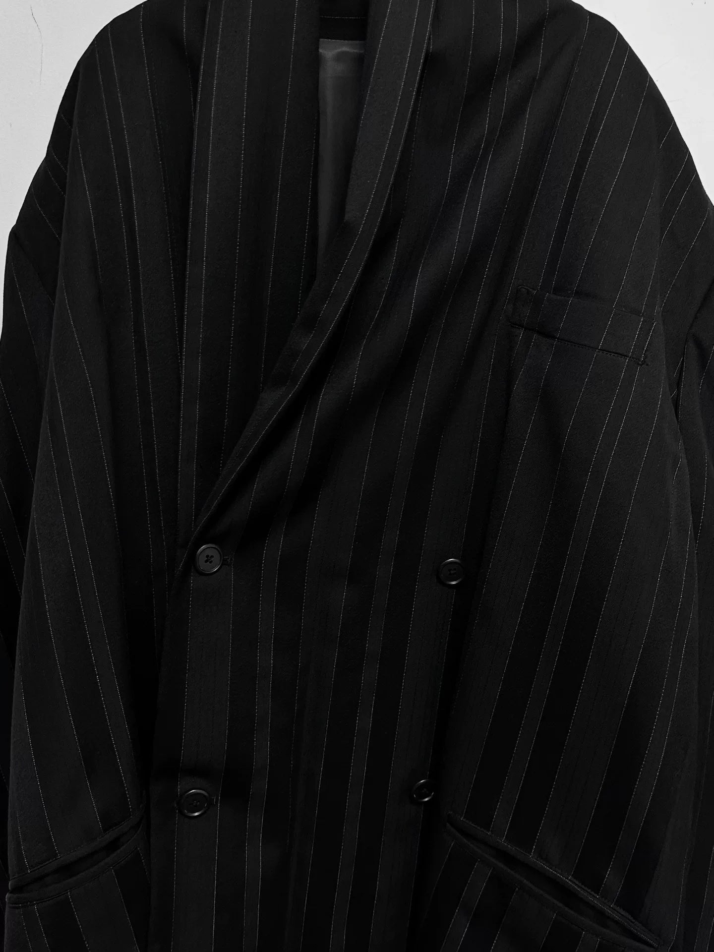 yohji yamamoto striped jacket from 1985
