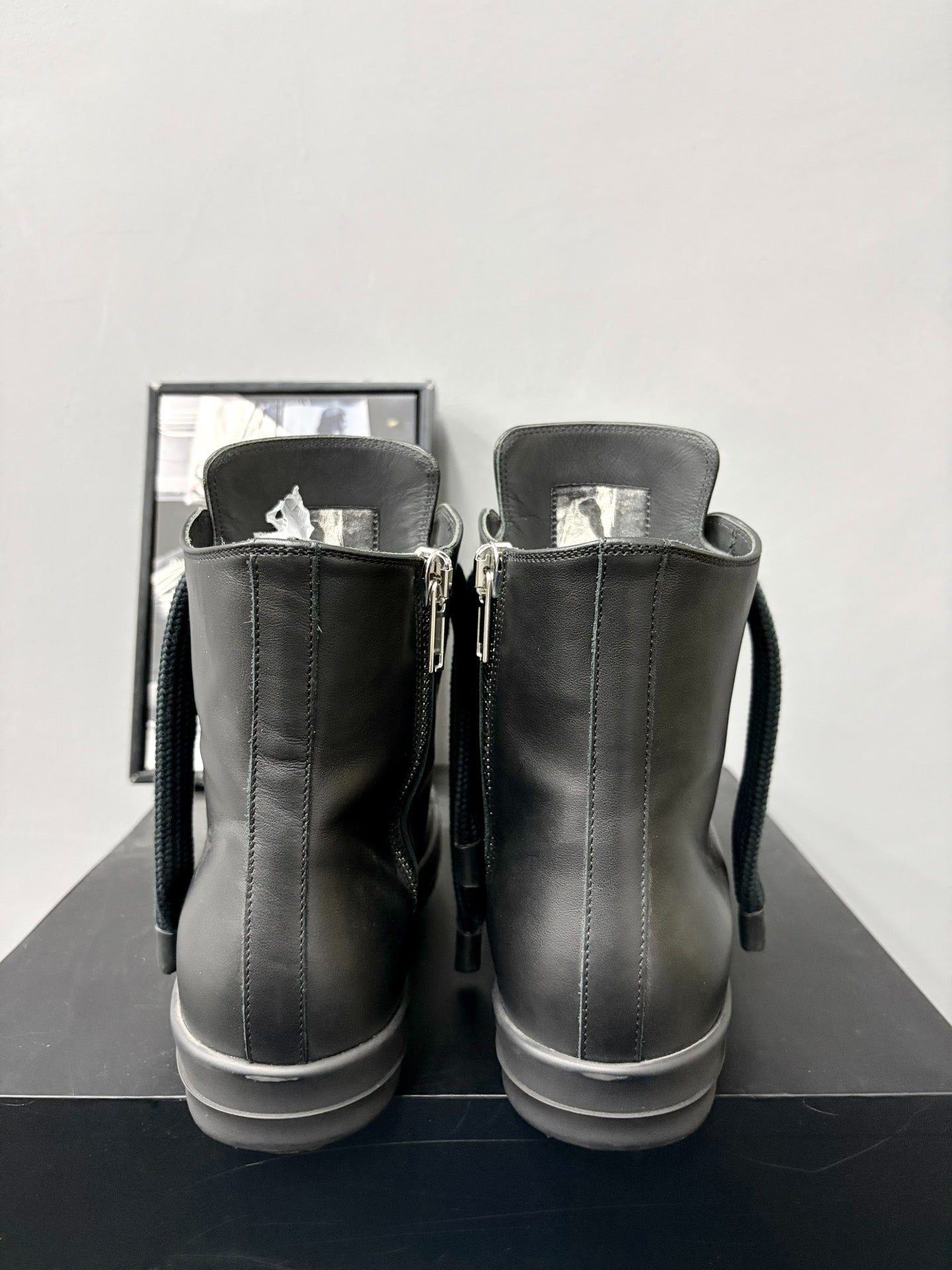 Rick Owens 24SS Black Warrior High-Top