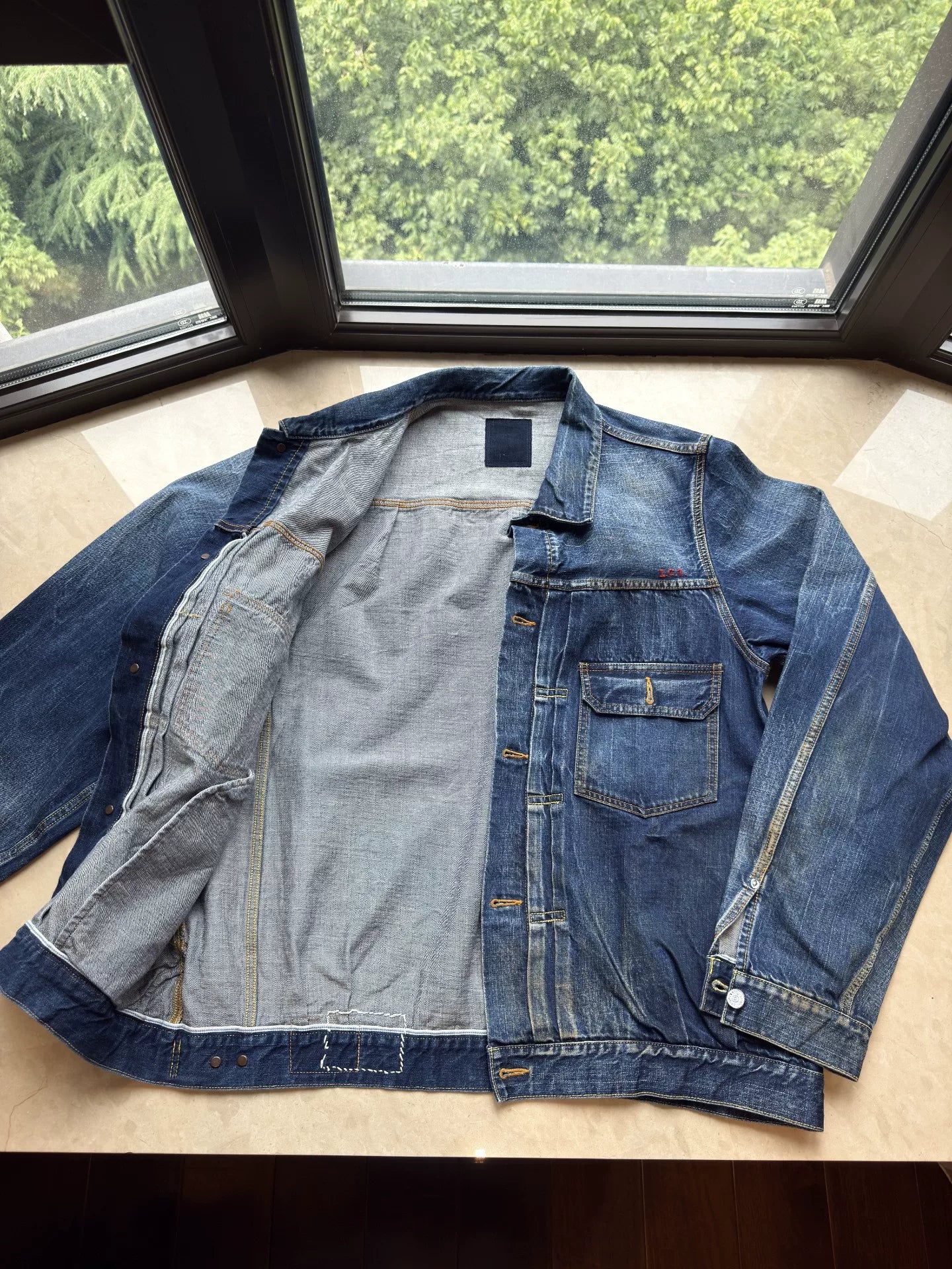 Visvim 101 Jkt Jumbo Dry Denim Jacket