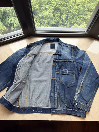 Visvim 101 Jkt Jumbo Dry Denim Jacket