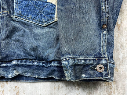 Madness 24SS 10th Anniv Washed Denim Jacket