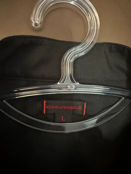 CLOT x Neighborhood Black Silk Jacket