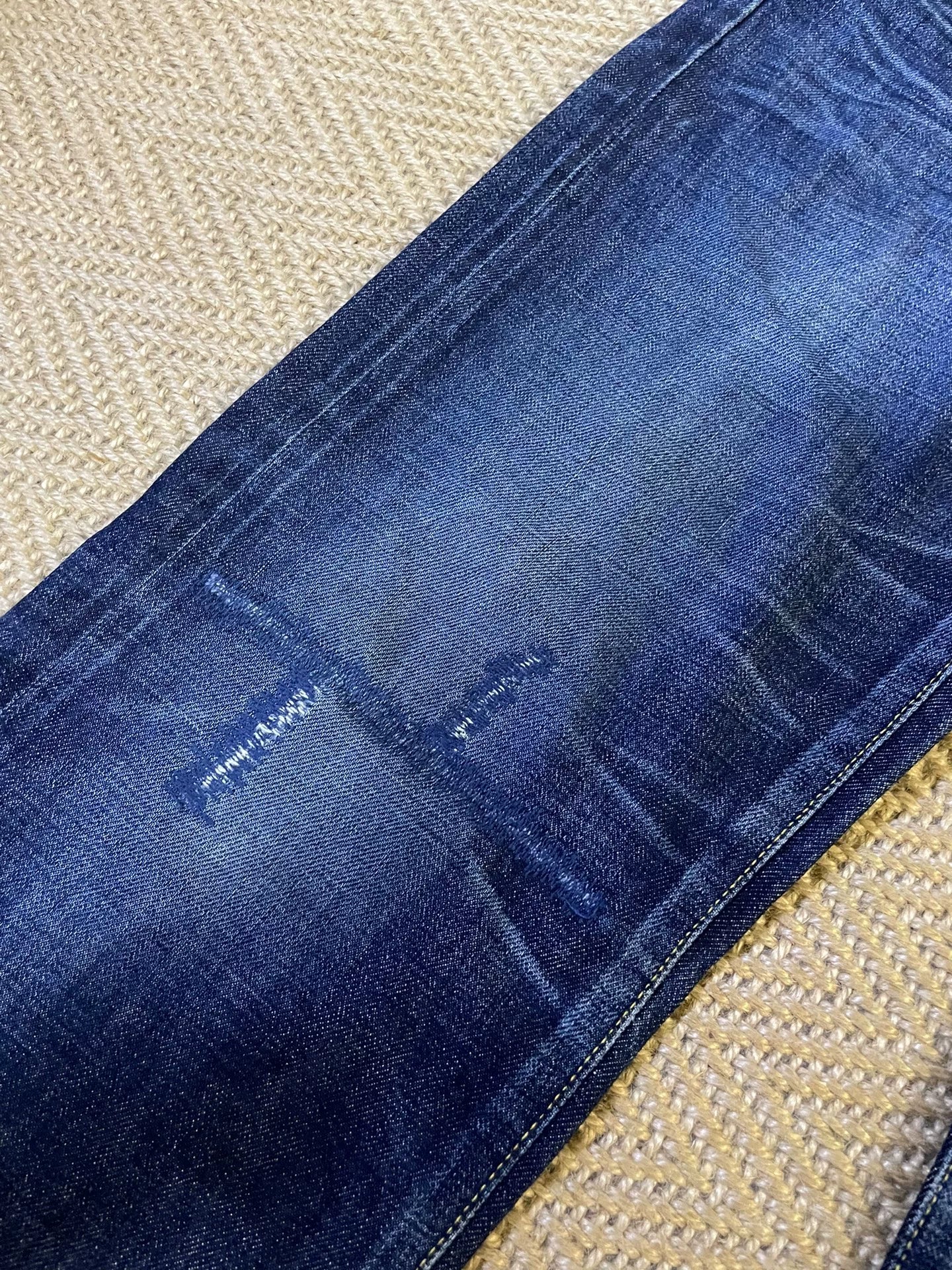 NEIGHBORHOOD 08EX Blue Line Distressed Jeans