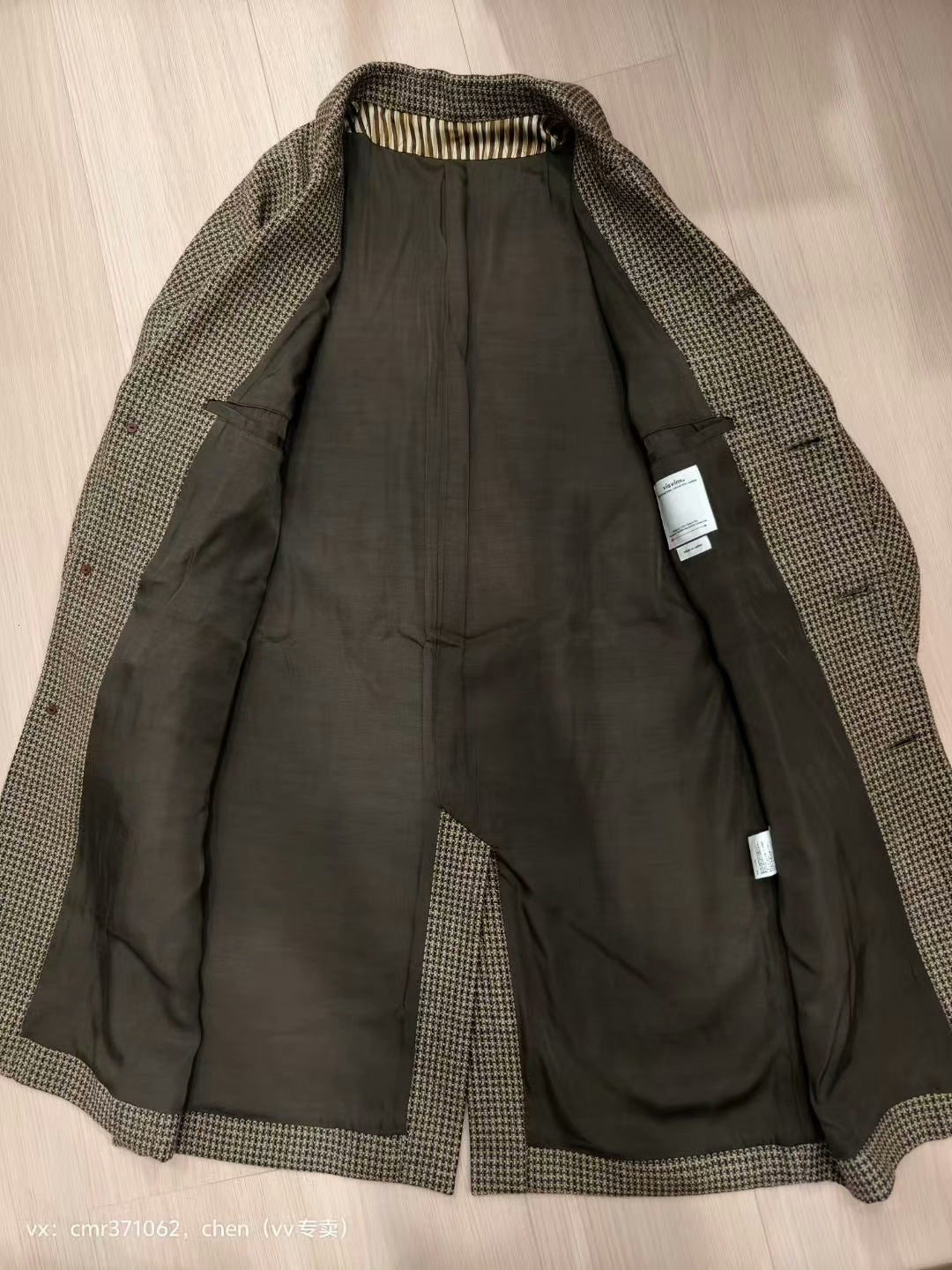 VISVIM 21AW HAMMONS COAT TWEED