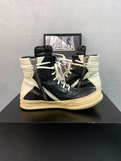 Rick Owens Geobasket High Top Sneakers