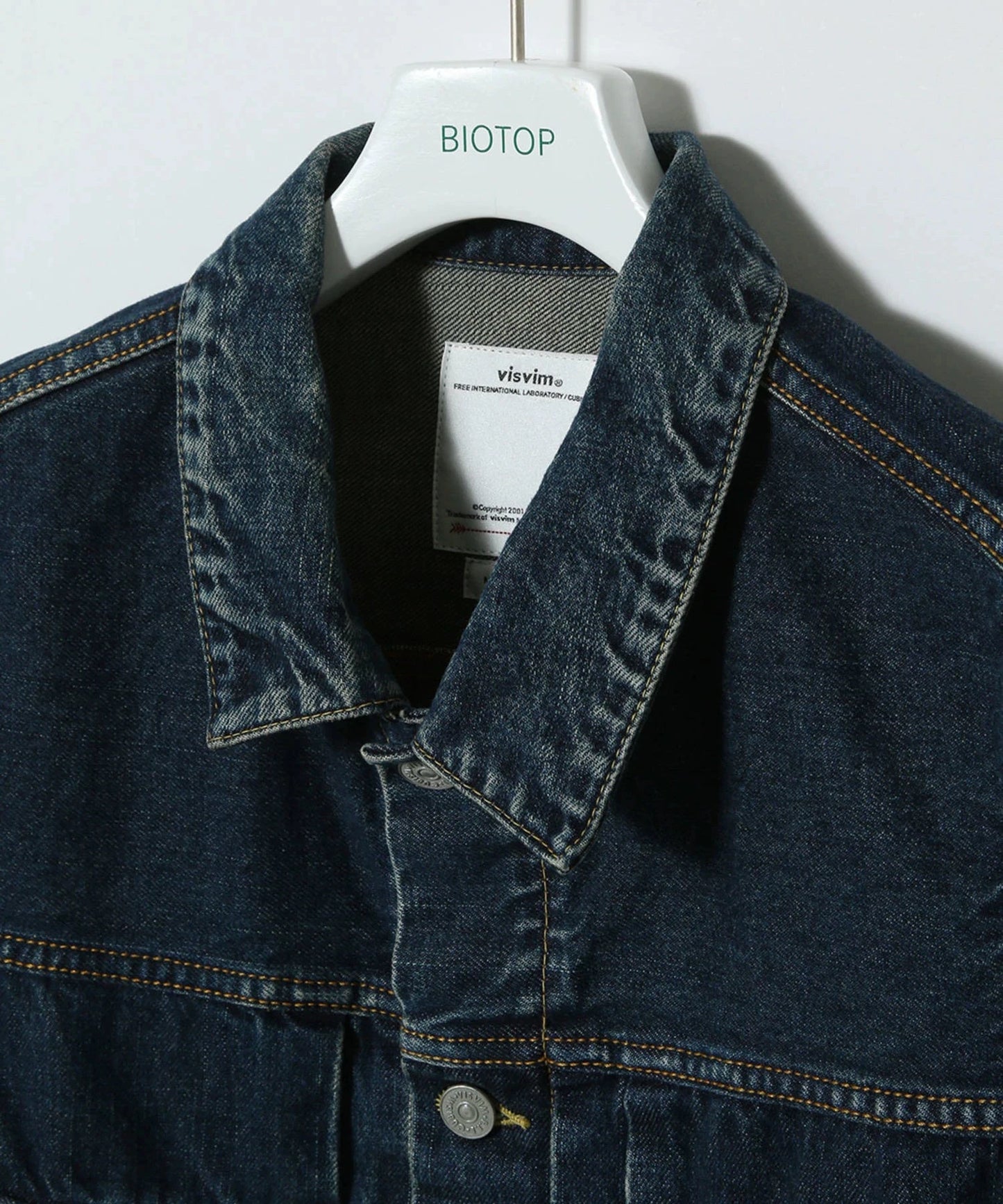 VISVIM Dark Washed Denim Jacket