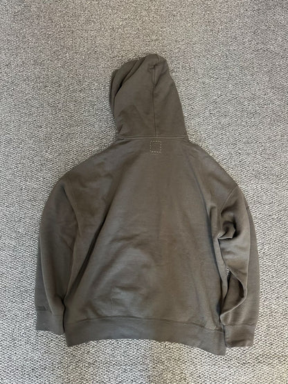 visvim Gray Loose Fit Hoodie Rare Size 5