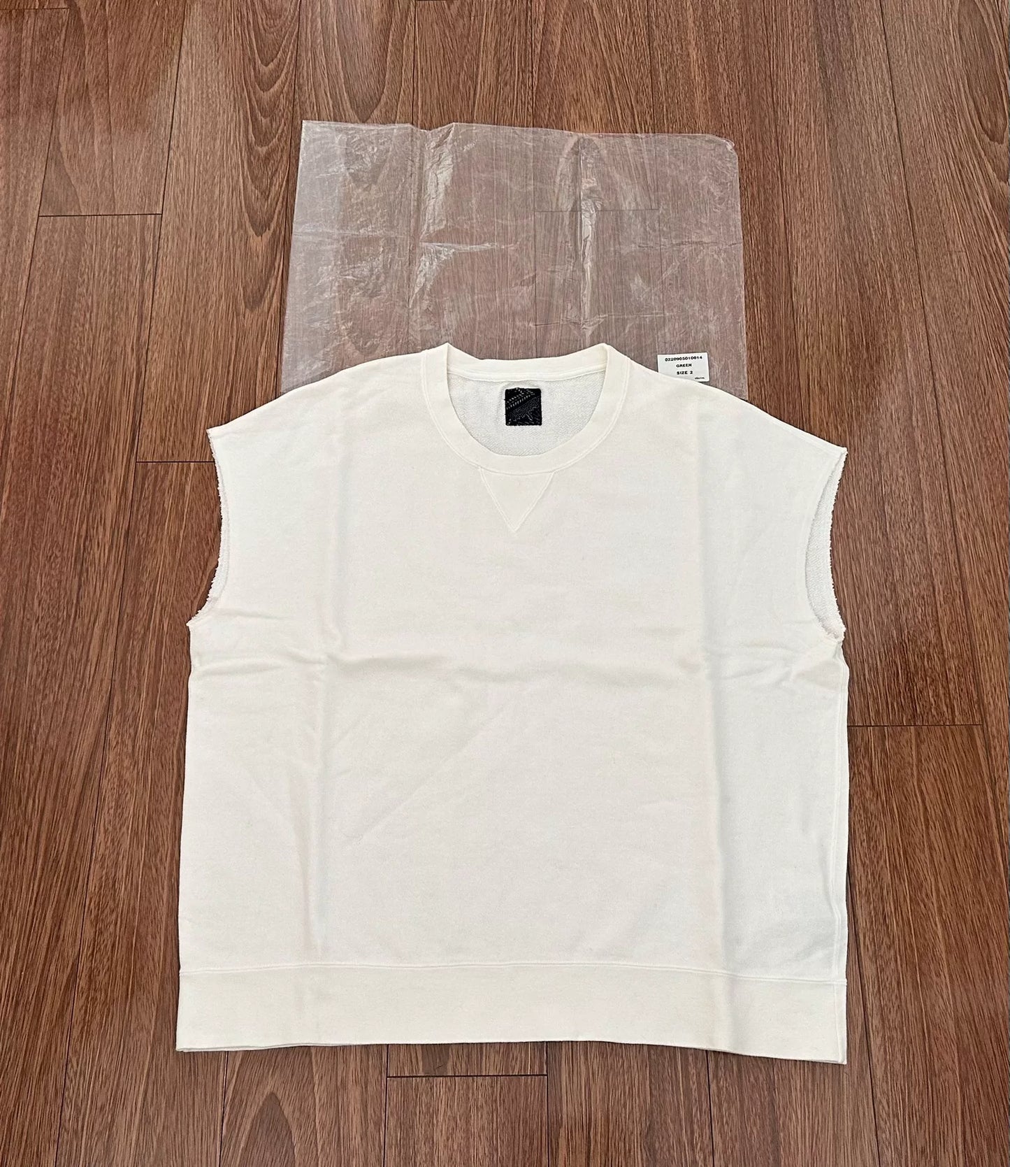 visvim ict mondo sleeveless sweatshirt