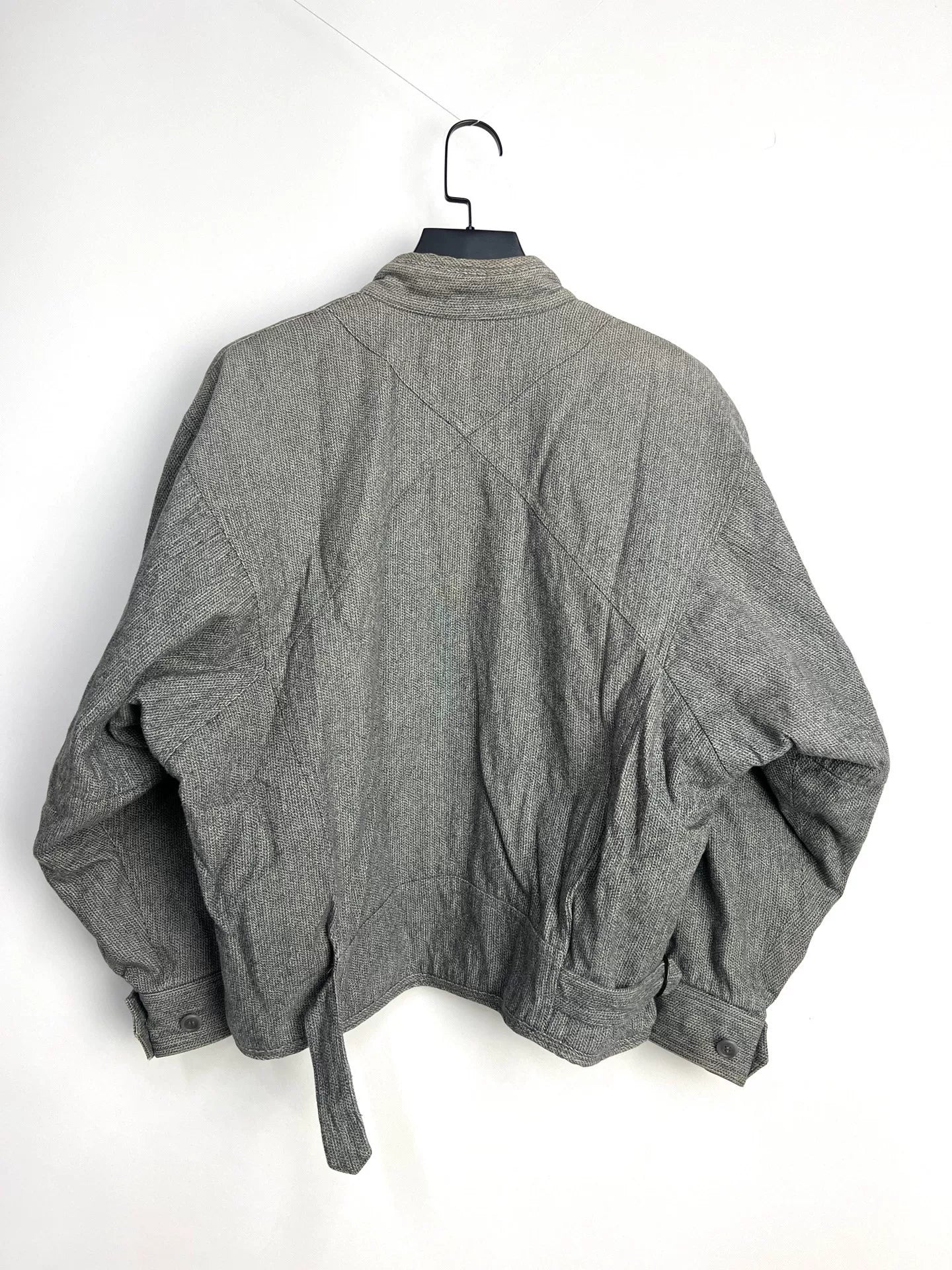 issey miyake men woven short jacket