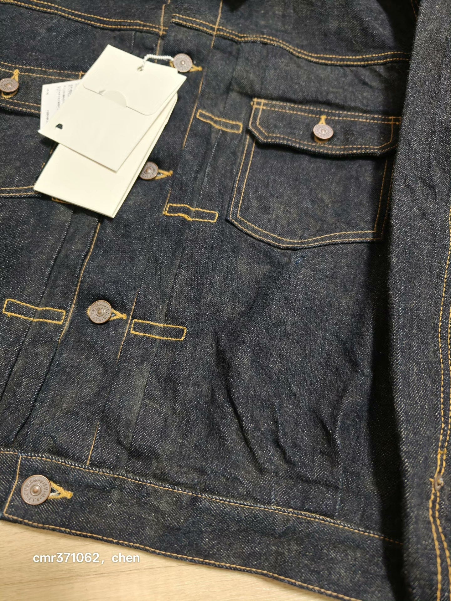 VISVIM 23SS 101XX Raw Denim Jacket
