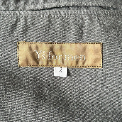 Yohji Yamamoto Gray Long Suit Jacket