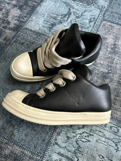 Rick Owens Black Low-Top Chunky Shoes
