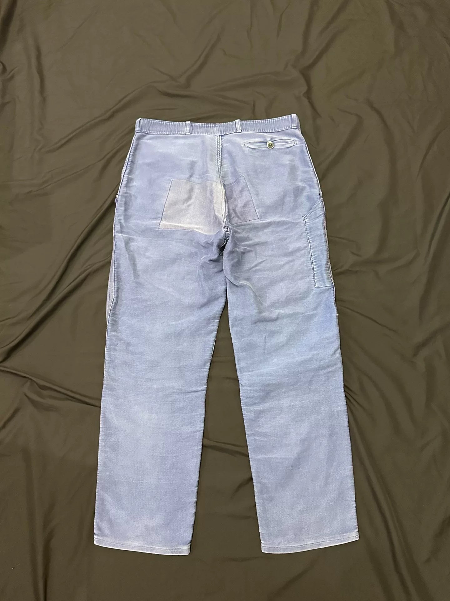 vintage chrome hearts moleskin workwear pants