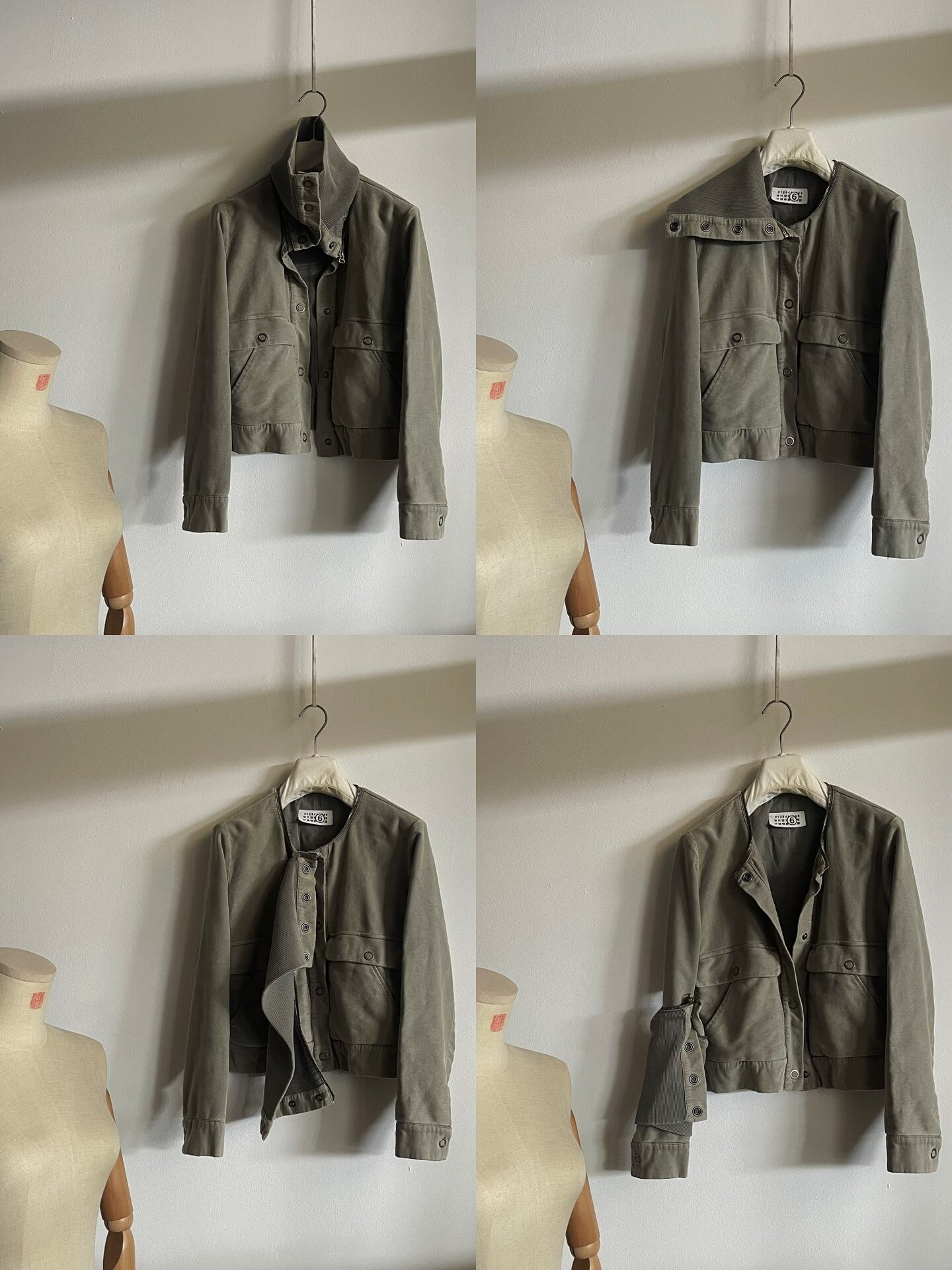 Maison Martin Margiela High Neck Jacket