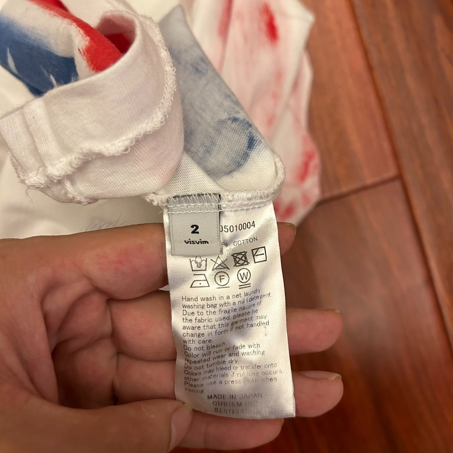 Visvim Jumbo Tee Flag NY Pop-up Limited