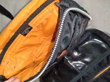 porter tanker shoulder bag in black