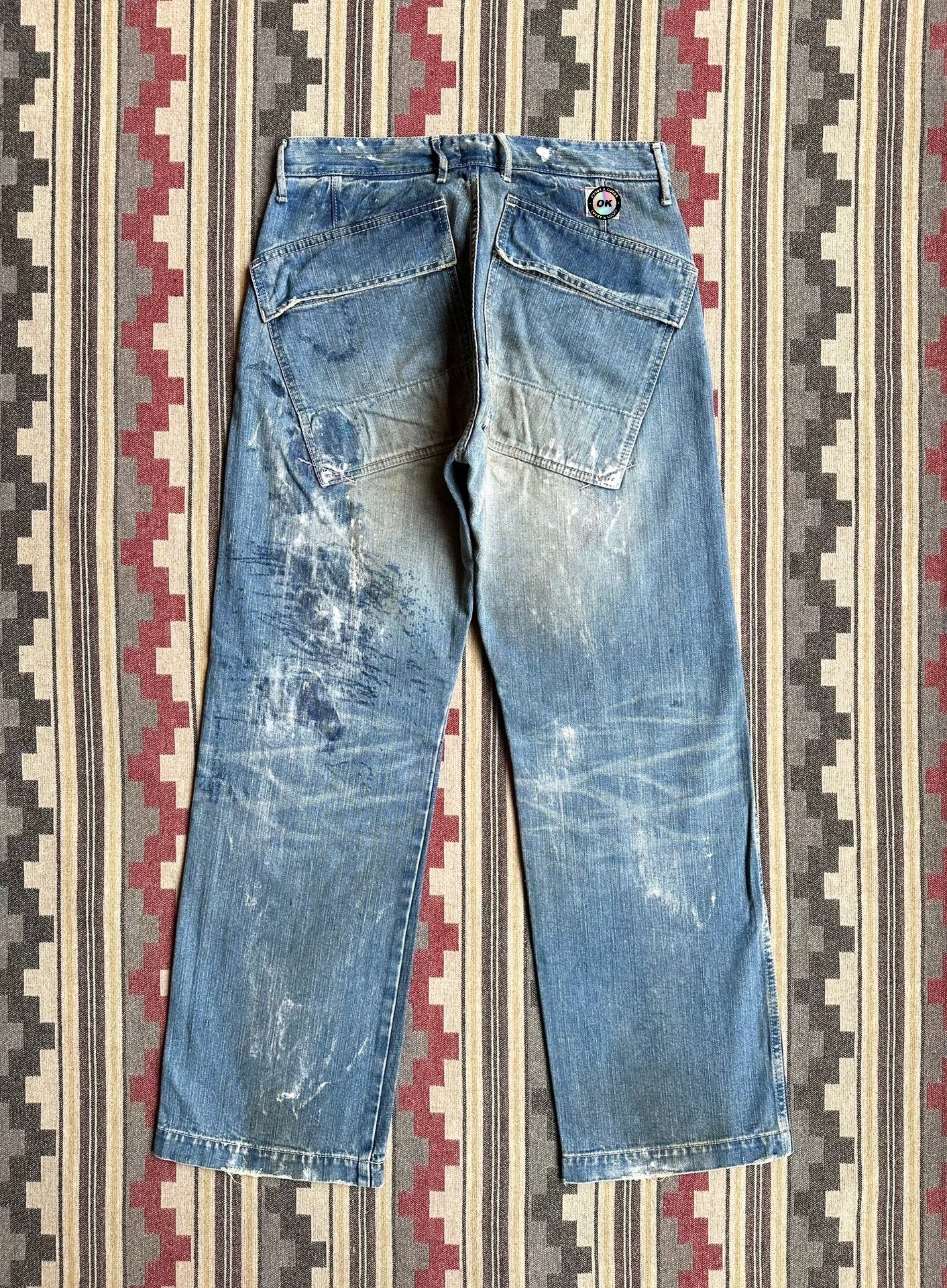 Prps Vintage Distressed Denim Jeans