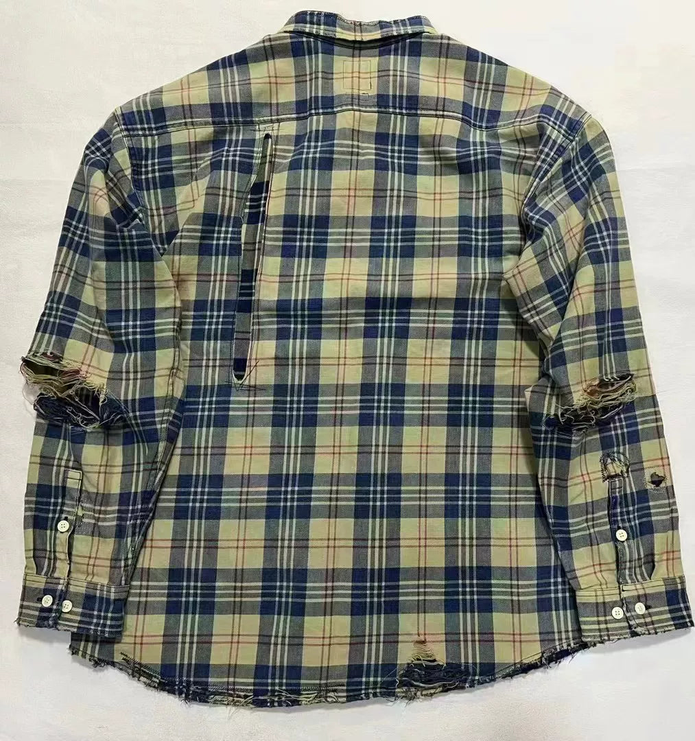 VISVIM 21AW Lumber Check L/S Crash