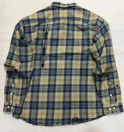 VISVIM 21AW Lumber Check L/S Crash
