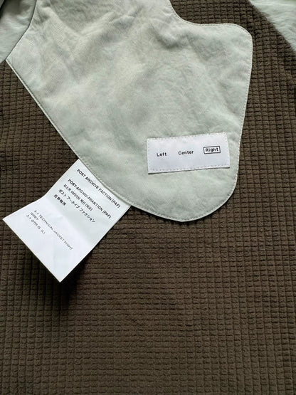 post archive faction 3.1 gray green jacket