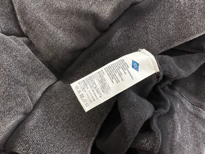 madness washed print sweater in black