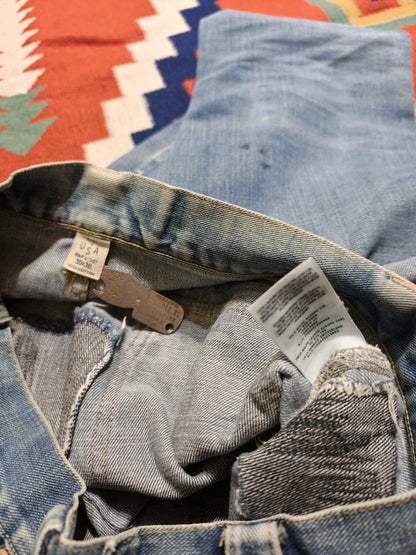 RRL Bootcut Patch Jeans
