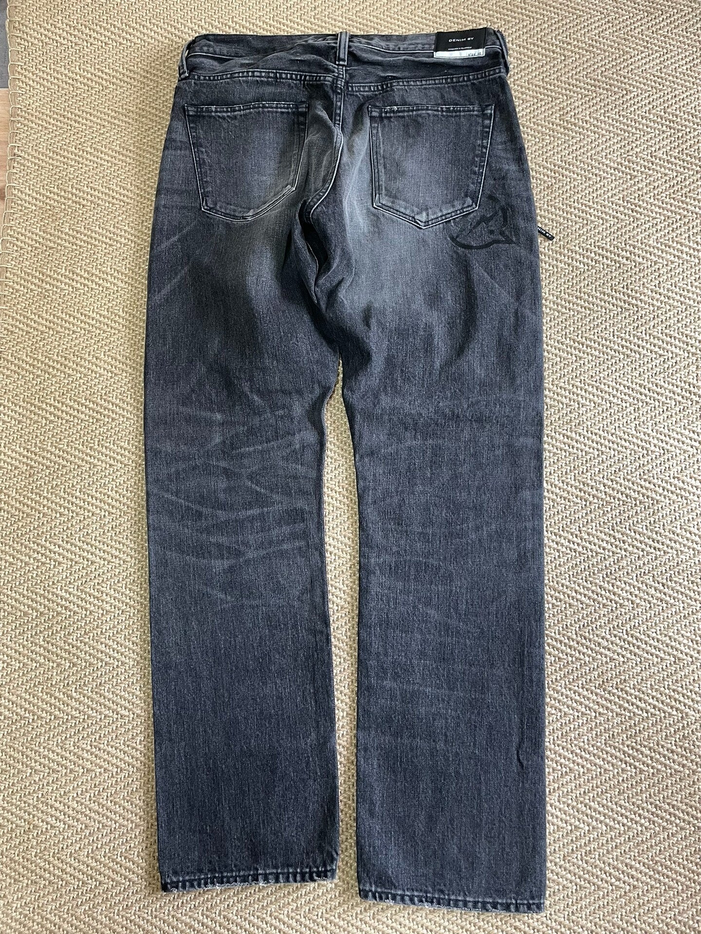 Vanquish & Fragment Distressed Washed Jeans