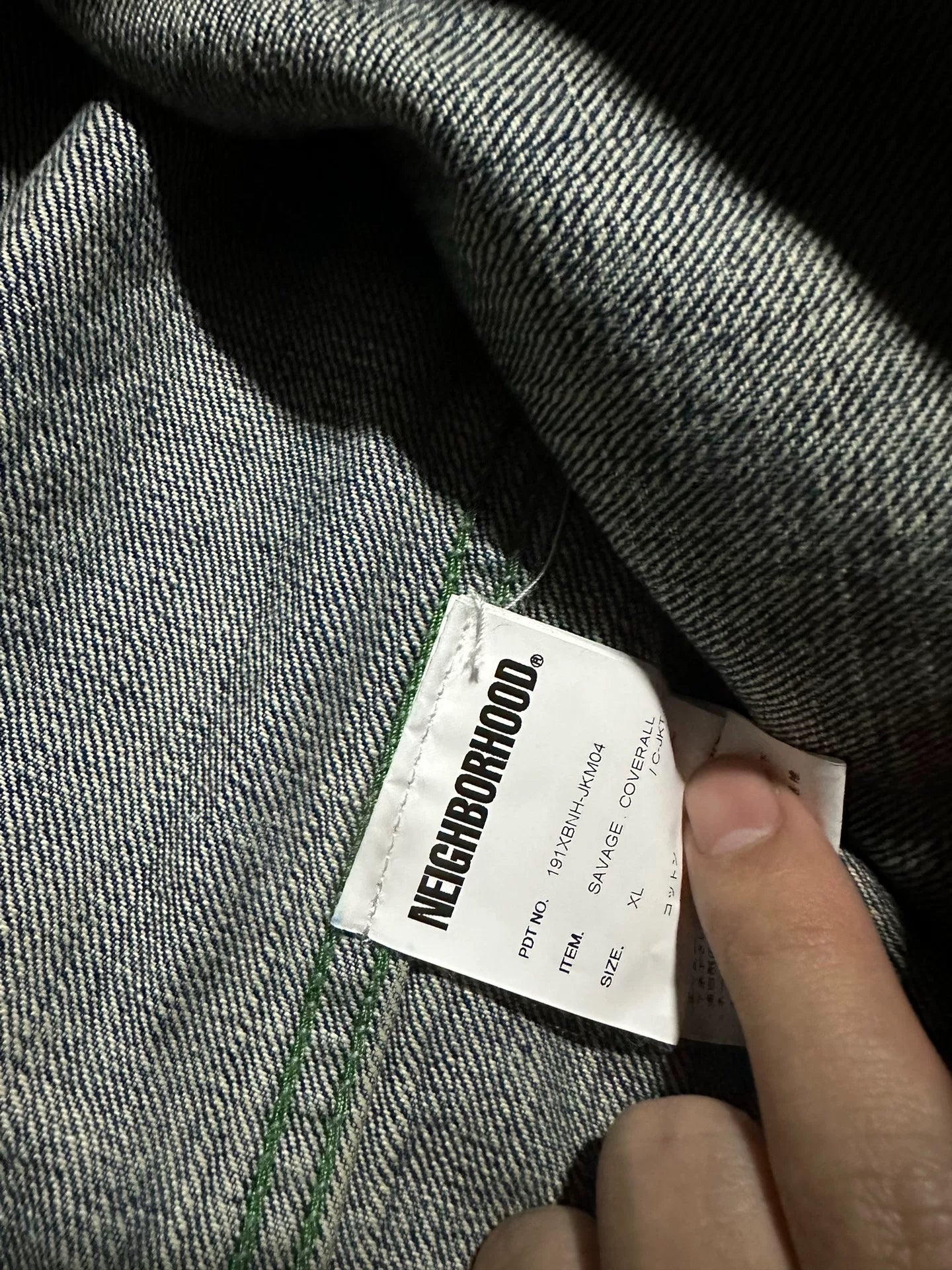 NEIGHBORHOOD Railway Denim Jacket