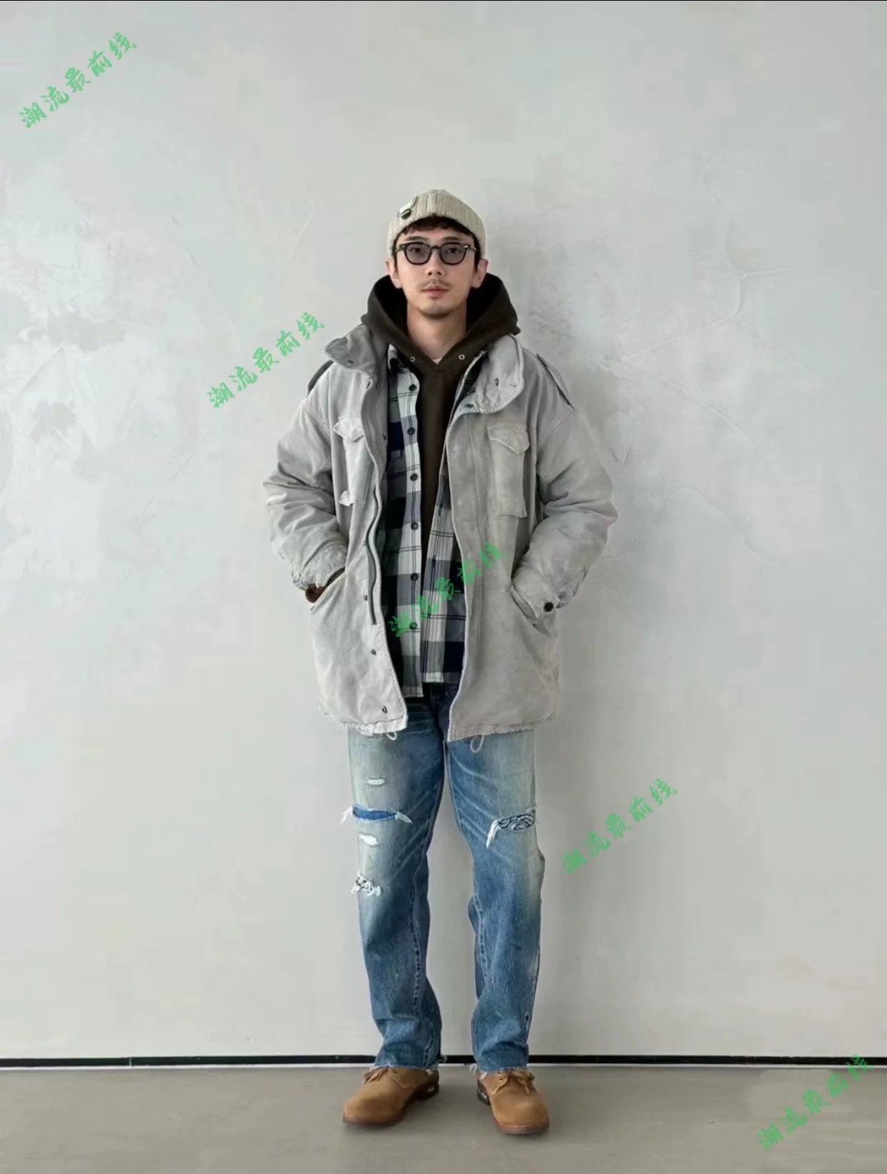 visvim bickle G.cords parka m65 jacket
