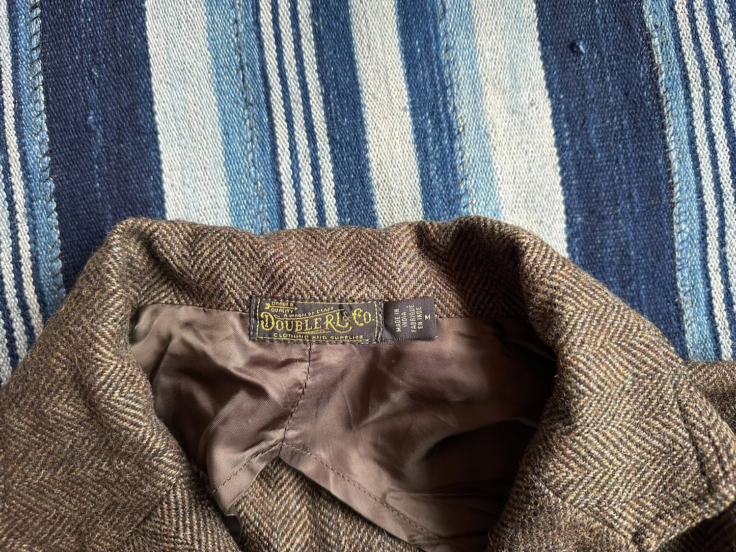 RRL Unconstructed Herringbone Sport Coat