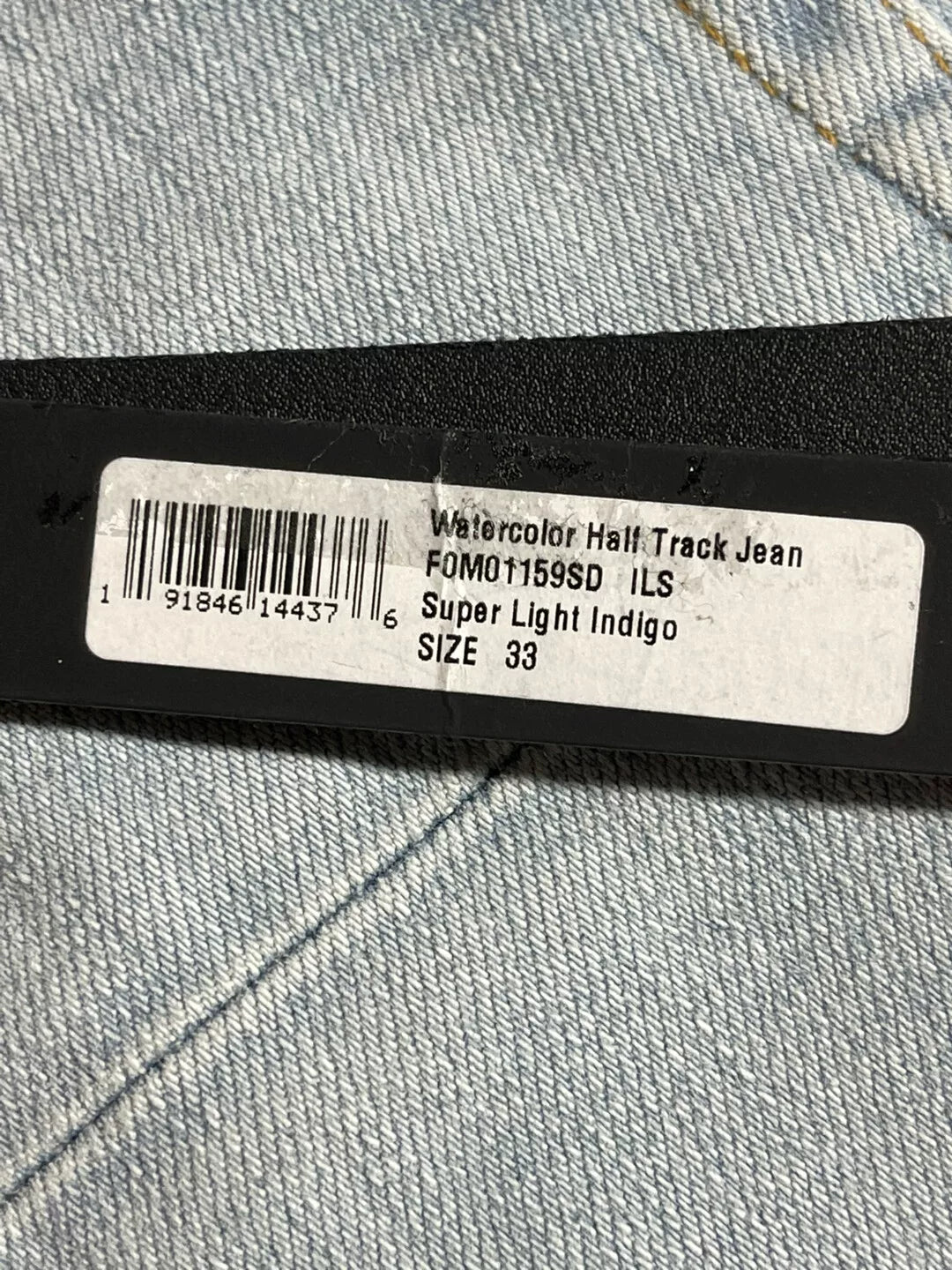 Amiri Watercolor Half Track Jean