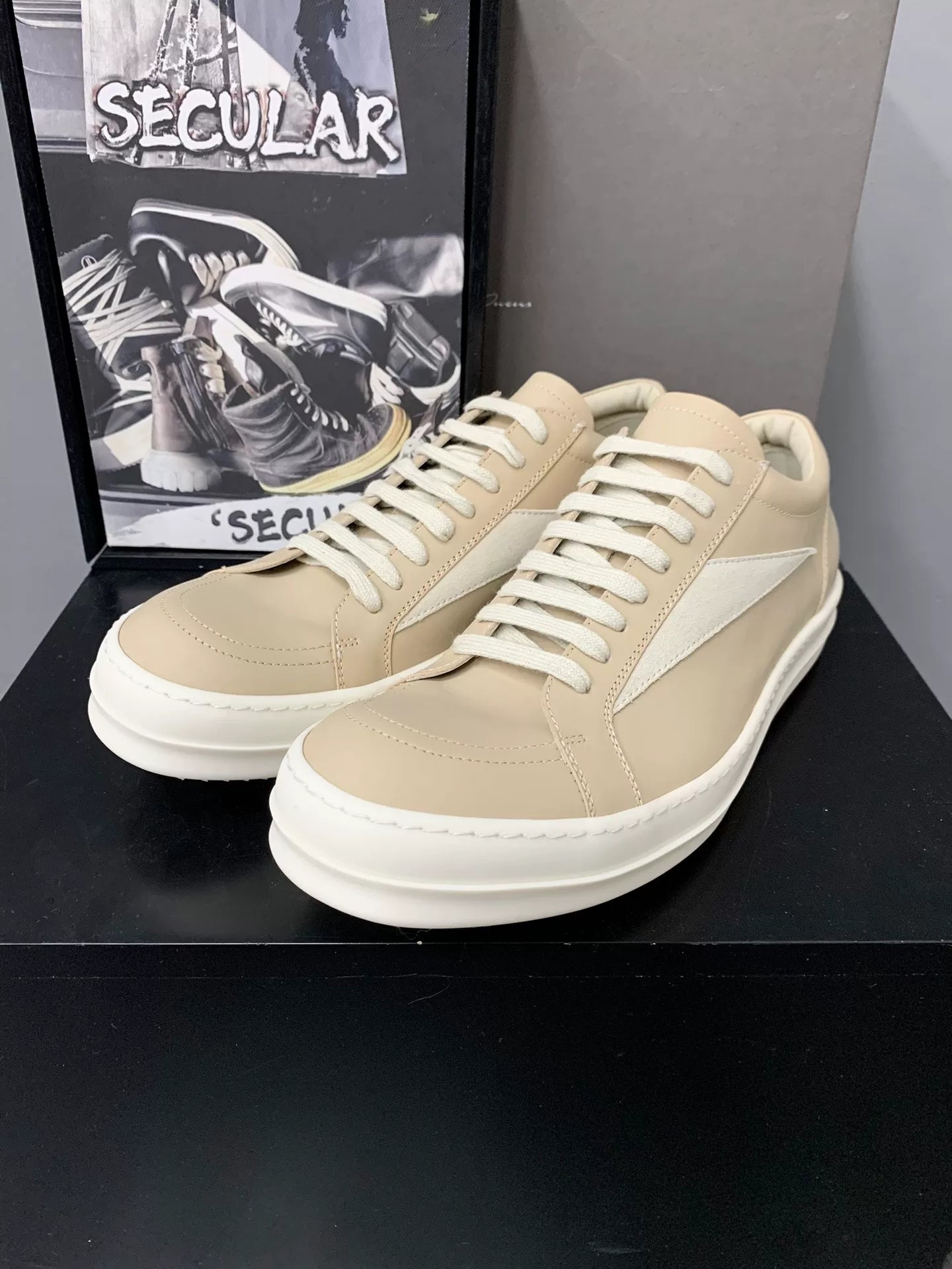 Rick Owens 25SS Vans-style Sneakers