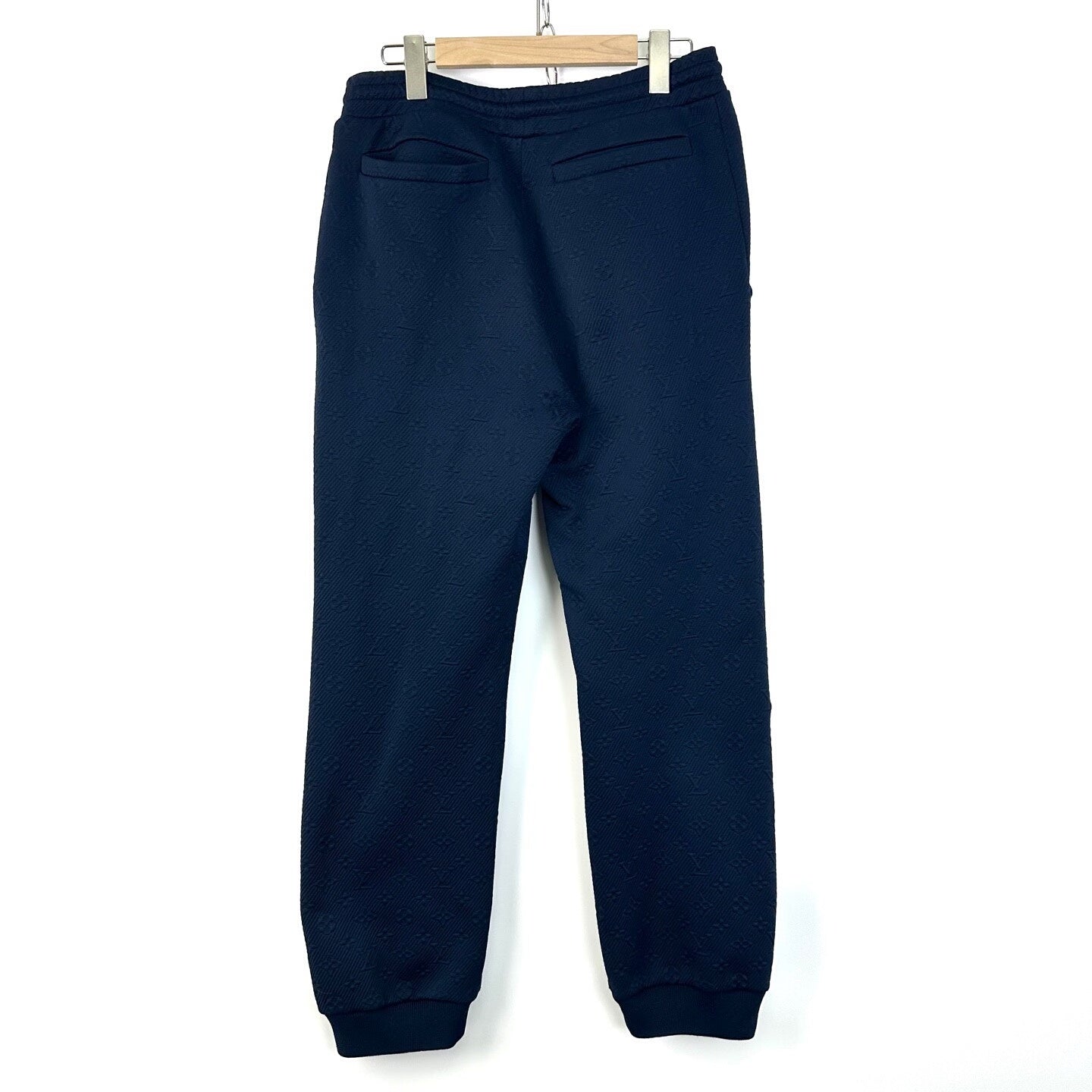 Louis Vuitton Logo Embossed Jogger Pants